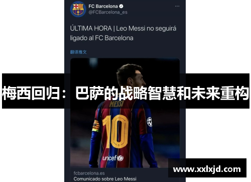 梅西回归:巴萨的战略智慧和未来重构 梅西回归:巴萨的战略智慧和未来重构